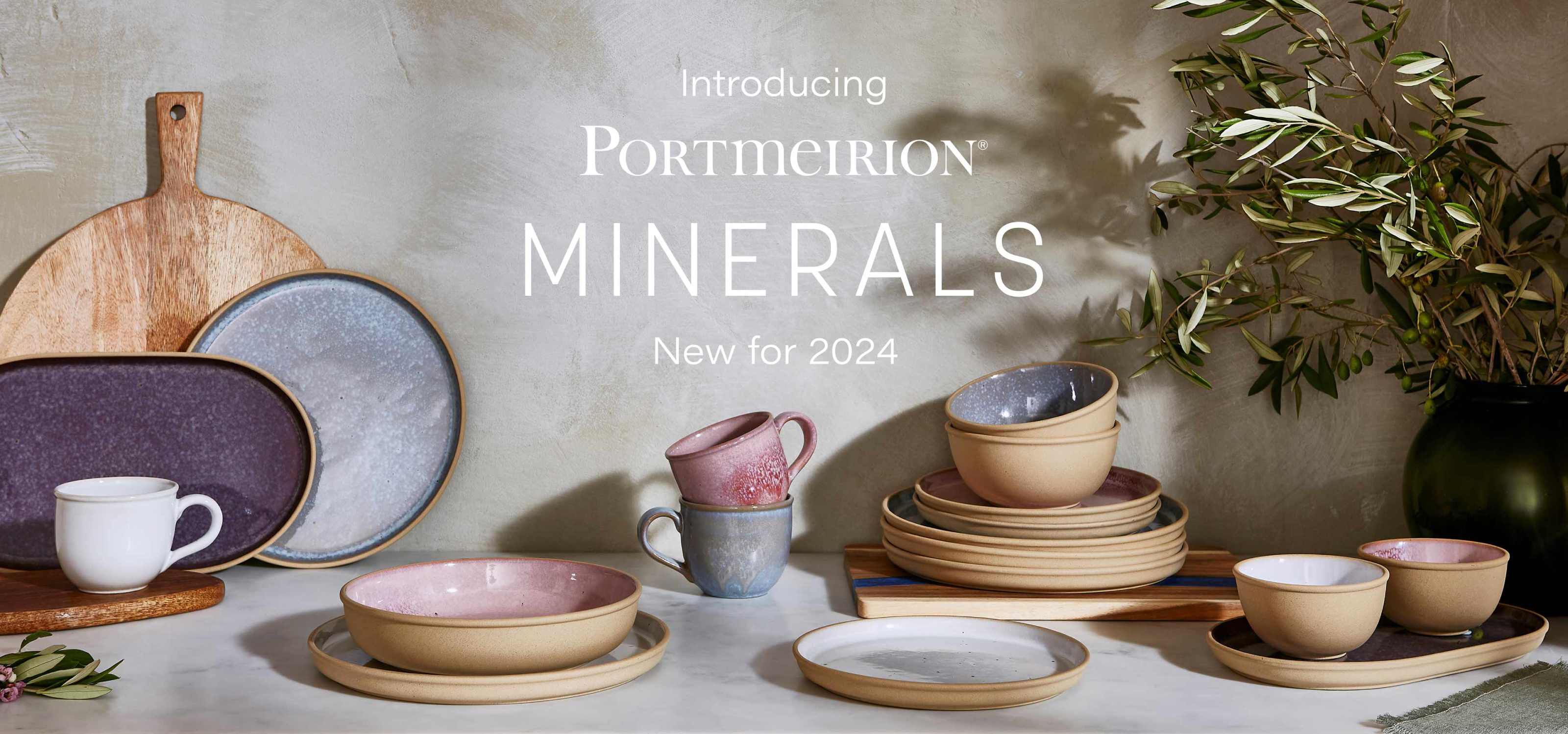 New for 2024 : Portmeirion Minerals